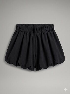 SHEIN Women's Black Bubble Skort/Skirt